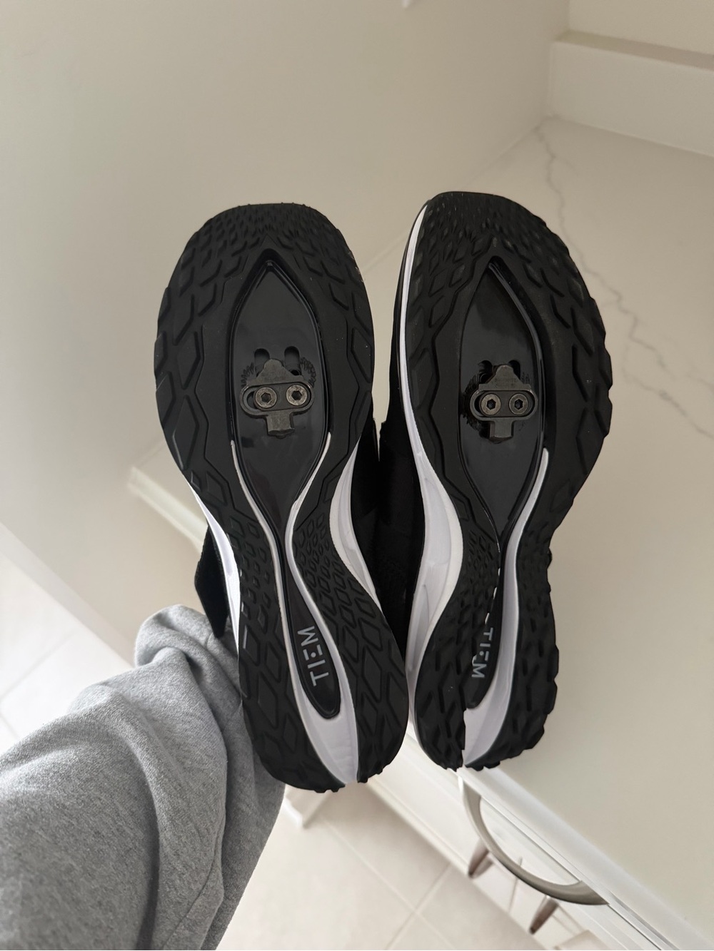 Black Slip-On Athletic Sneakers for Men - Picture 2 of 2